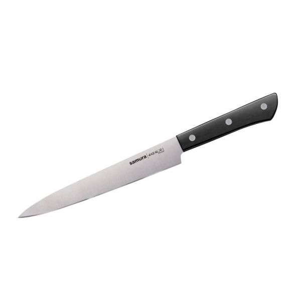 Samura Нож кухонный SHR-0045B/A Harakiri для нарезки 196 мм, cталь AUS-8, ABS пластик