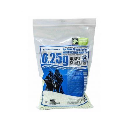 Шары трассерные Guarder Traccer 0,25 г, 4000 штук, BB-25(BAG)TR